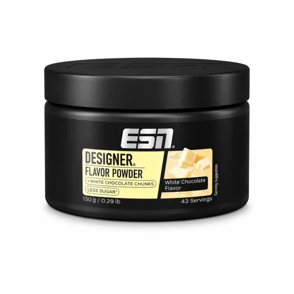 ESN Designer Flavour Powder 130g White Chocolate