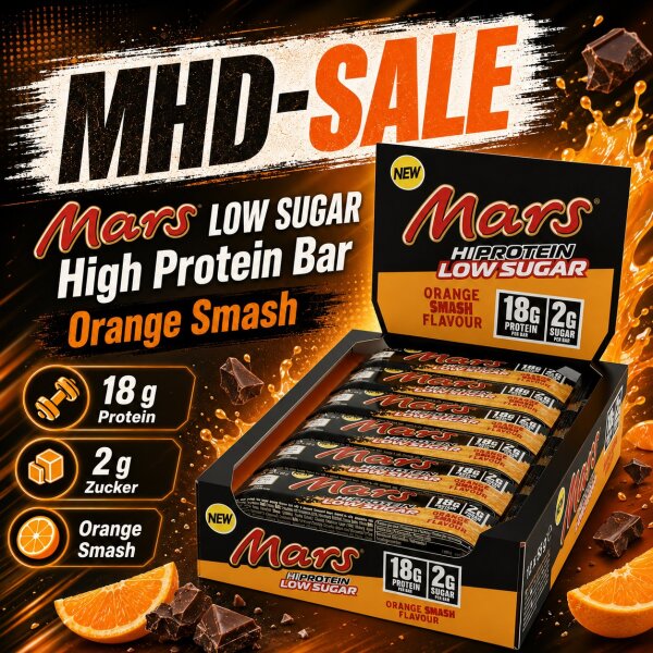 Mars Low Sugar High Protein Bar 12x57g Orange Smash MHD 25.09.2026