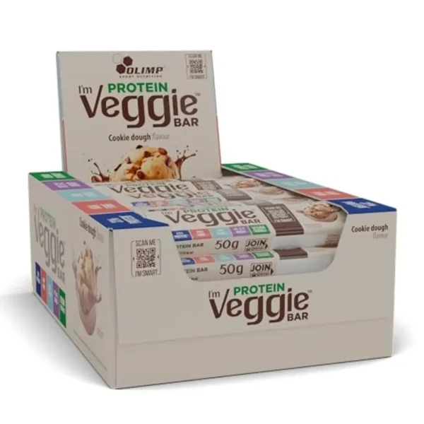 Olimp Im Veggie Protein Bar 25 x 50g Cookie Dough