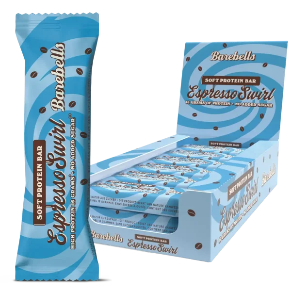 Barebells Protein Bars 12x 55g Soft Espresso Swirl