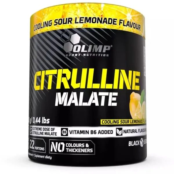 Olimp Citrulline Malate 200 g Cooling Sour Lemonade