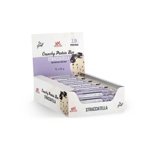 XXL Nutrition Crunchy Protein Bar 12x60g Stracciatella