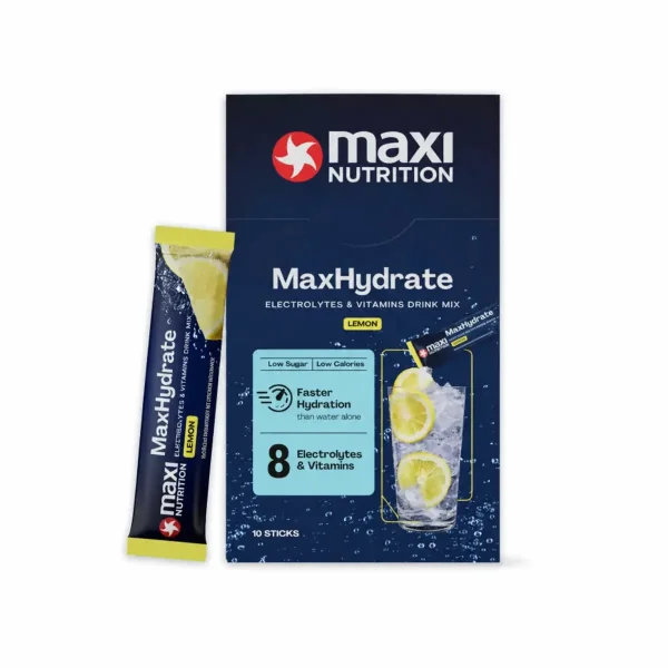 MaxiNutrition MaxHydrate Classic Elektrolyt 10 x 16 g Lemon