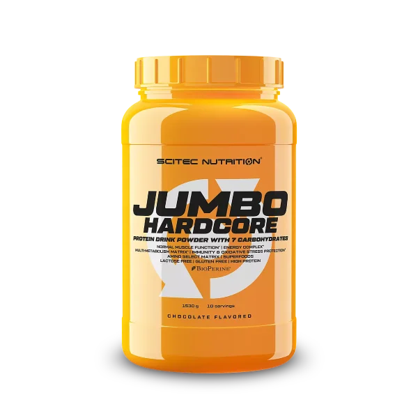 Scitec Jumbo Hardcore1530g Krokant weiße schokolade