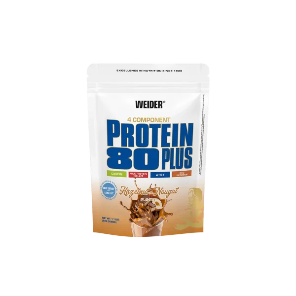 Weider Protein 80 Plus 500g Haselnuss-Nougat