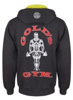 Gold´s Gym GGSWT007 - Charcoal Zip Hoodie M