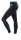 Gold´s Gym GGLPNT023  - Ladies Long Tight Pants - black/turq XS