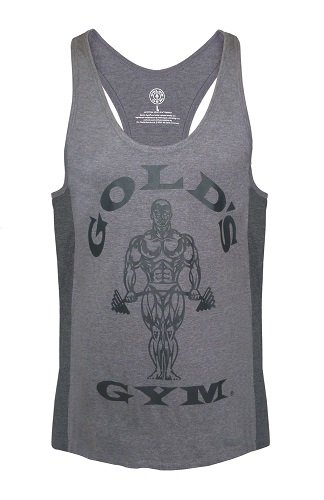 Gold´s Gym GGVST010 - Tonal Panel Stringer - grey  XL