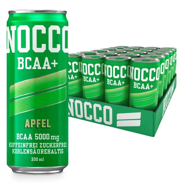 Nocco BCAA Drink (24 x 330 ml) Apple