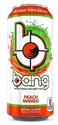 VPX BANG RTD Energy Drink - (12x500ml) Peach Mango