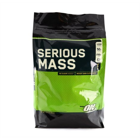 Optimum Nutrition Serious Mass 12lbs Chocolate Peanutbutter