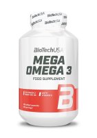 BioTech Mega Omega 3, 180 Kapseln