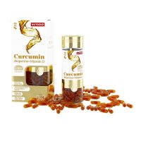 Nutrend Curcumin + Bioperine + Vitamin D, 60 Kapseln