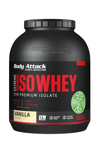 Body Attack Extreme ISO WHEY 1,8kg Butter Biscuit