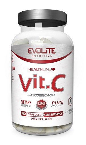 Evolite Nutrition - Vitamin C 500mg (180 Kaps.)