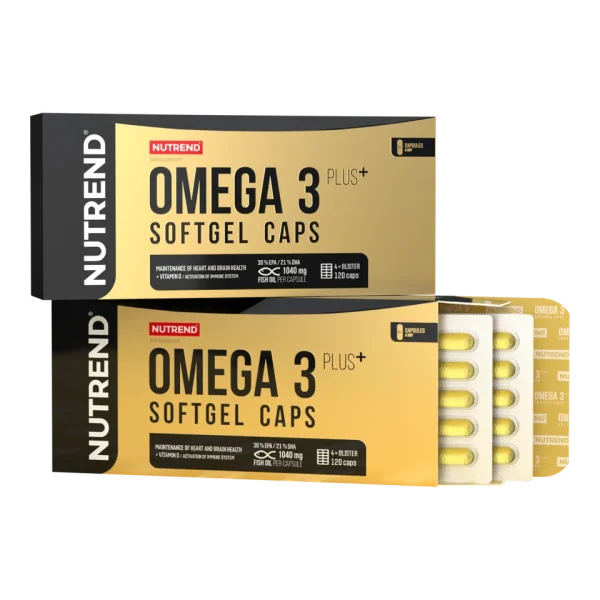 Nutrend Omega 3 Plus 120 Softgel Kapseln